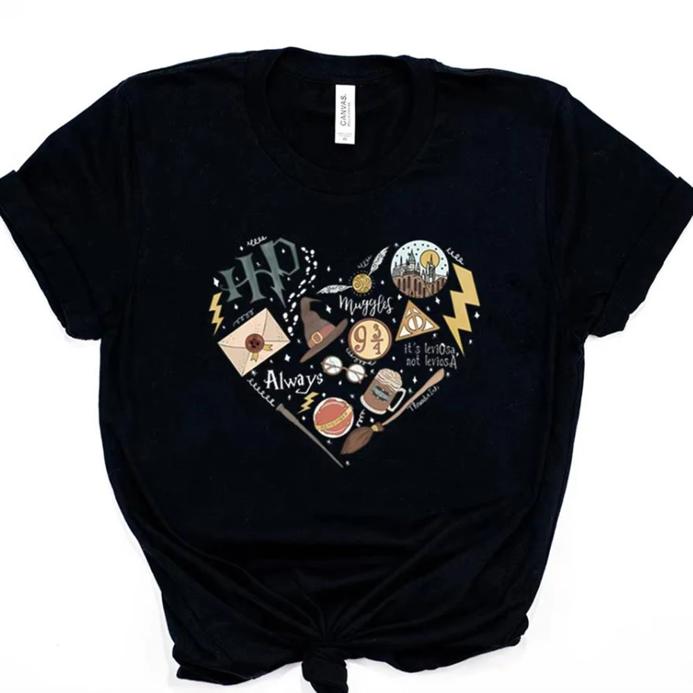 HP Magic Movie Inspired Shirt Wizard School Home Castle T-Shirt 9 3/4 Always Wizarding World Tees Matching Universal Trip Tshirt - Image 4