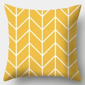 Yellow series Pillowcase 45cmX45cm Square Sofa Pillow Cover Creative Sun Flower Cushion