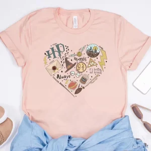 HP Magic Movie Inspired Shirt Wizard School Home Castle T-Shirt 9 3/4 Always Wizarding World Tees Matching Universal Trip Tshirt