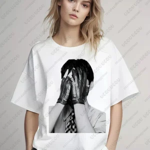 K-pop Famous Singer Polera Manga Corta Print T-shirts For Women 2026 World Tour Concert T-shirts Fans Gifts Y2K Boy Band Tops
