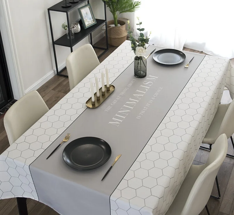 Nordic Simplicity Printing Rectangular Tablecloths For Table Party Decoration Dining Tables Cover Manteles - الصورة 12