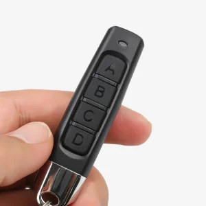433MHz Copy Remote Control RF 4 Channe Transmitter KeyChain Garage Door Electric Gate Opener Duplicator Cloning Code Controller