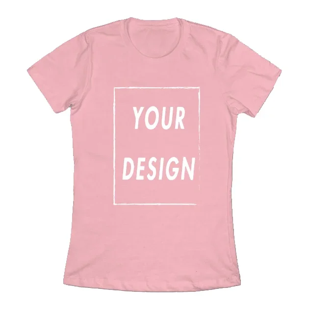 UE Size Custom Team T-shirt for Women, Add Your Own Design in Front and Back, Print and Text, High-quality T-shirt for Men - الصورة 7