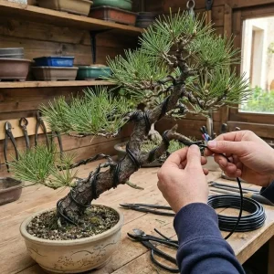 10/5M Aluminum Bonsai Wires Plant Support Training Wires Support Bend Fixing Strings Wire DIY Shape Branches Garden Accessories