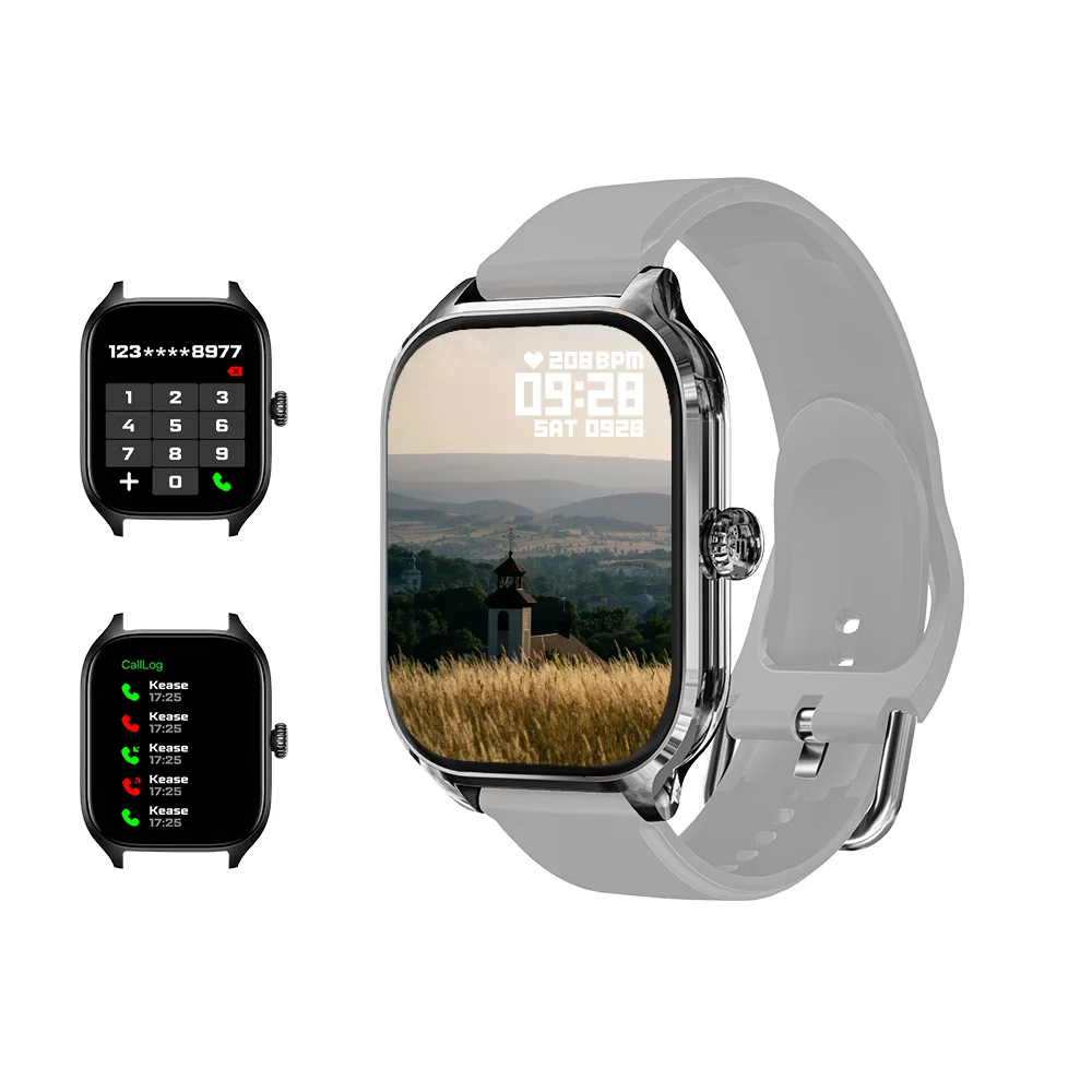 LAXASFIT New H9 Pro max Smart Watch Dial to Answer Calls Calorie Tracking Heart Rate Oximetry Monitoring Bluetooth Smartwatch - Image 12