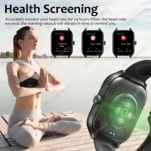 New Smartwatch Dial to Answer Calls Calorie Tracking Heart Rate Blood Oxygen Monitoring Bluetooth Smart Watch for ios Android