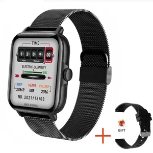 2025 Digital Smartwatch Sports Fitness Men's Women Smart Watch Waterproof Wrist Watches for Ladies Kids Child Android IOS Phones
