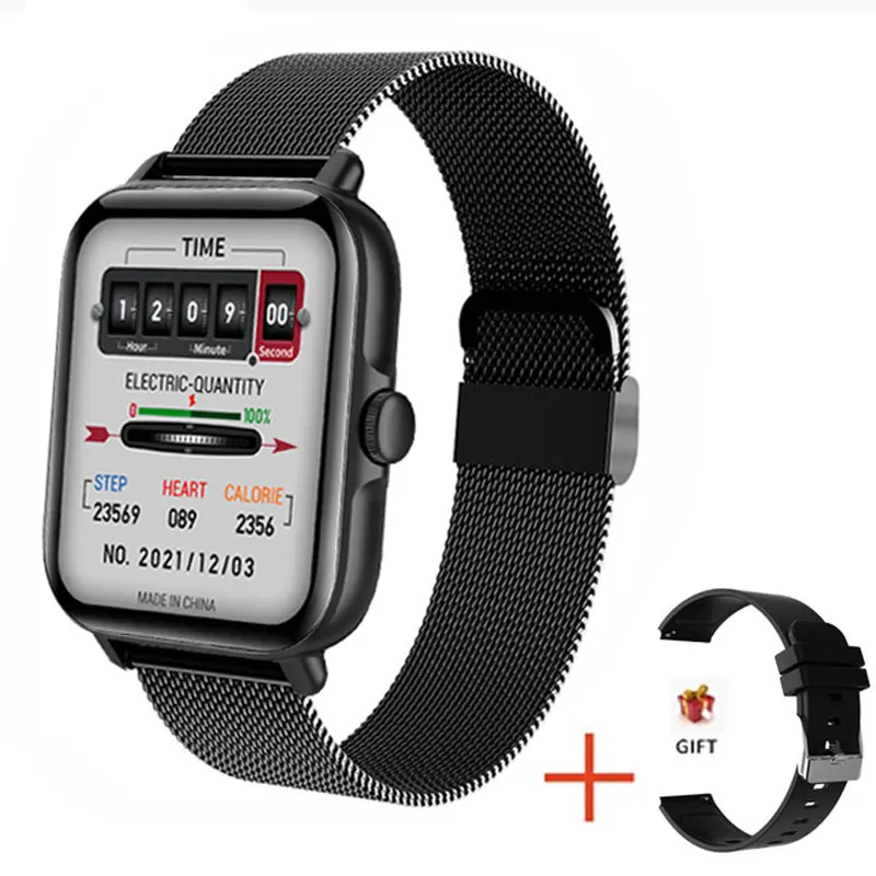 2025 Digital Smartwatch Sports Fitness Men's Women Smart Watch Waterproof Wrist Watches for Ladies Kids Child Android IOS Phones - الصورة 9
