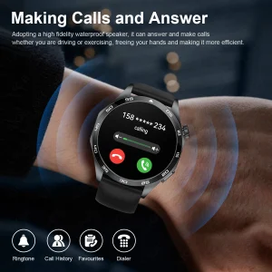 2026 Men New Smartwatch Bluetooth Call Waterproof Sports Fitness Smart Watches ECG Heart Rate Monitoring Health Smart Bracelets