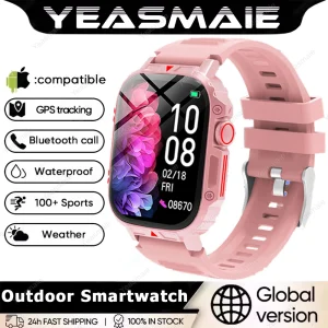 1.91 Outdoor Military Smart Watch Men Bluetooth Call Amoled Smartwatch For Android IOS IP68 Waterproof Sports Fitness Watches