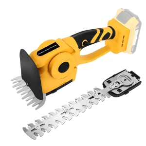 2 in 1 Electric Hedge Trimmer Cordless Handheld Grass Trimmer for Yard, Garden, Lawn Care for Dewalt 20V Battery (No Battery)