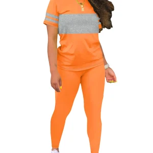 Women's Summer Casual  Set Fashionable Comfortable Ensemble Ladies Clothing Outfit