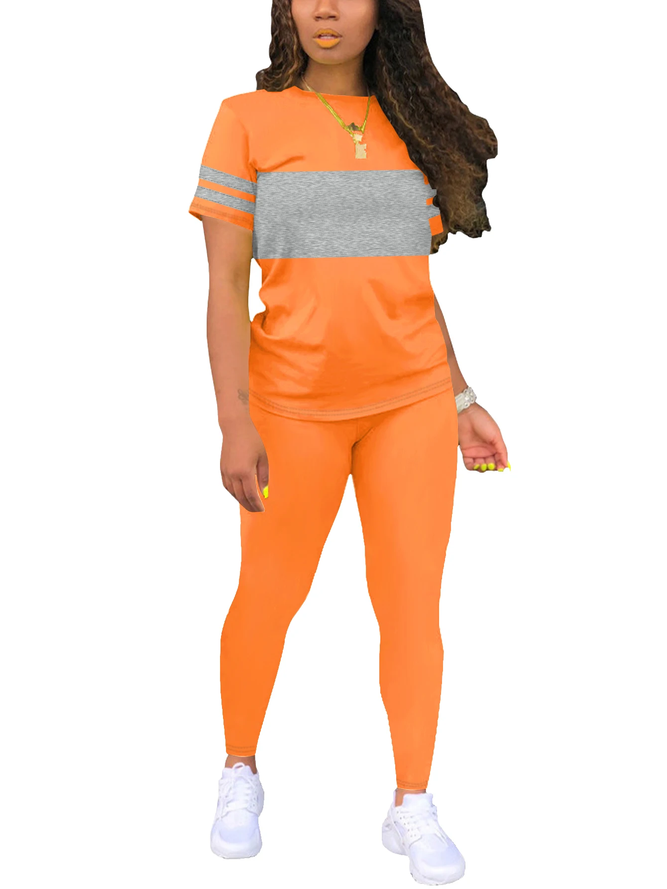 Women's Summer Casual Set Fashionable Comfortable Ensemble Ladies Clothing Outfit - Image 11