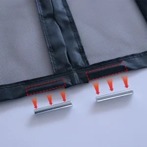 Magnetic Door Screen Insect Mosquito Net Curtain Black Fly Insect Auto Closing Invisible Mesh For Kitchen indoor living room