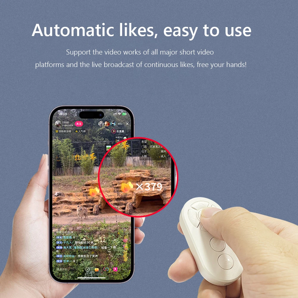 7 Button Wireless Phone Selfie Photo Shutter Universal Remote Control Selfie Stick Bluetooth Camera Controller For Xiaomi IPhone - Image 3