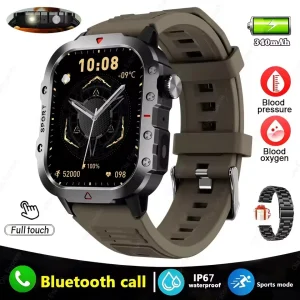2025 New Smartwatch For Women GPS Smart Watch Men 1.71 Inch HD Display GPS & Make/Receive Phone Calls 400mAh Battery Braceletes