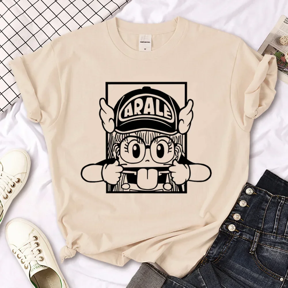 Arale T-shirt female designer Japanese women's casual loose fitting T-shirt girl designer Harajuku clothing - Image 5