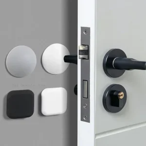 Door Stop Nordic Safety Supplies Silicone Self-adhesive Door Stopper Wall Protection Buffer Protective Plug Home