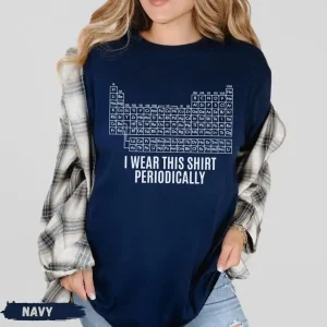 Dr Grace's Periodic Table Shirt Project Hail Mary Tshirt Jazz Hands I Wear This Shirt Periodically Funny Amaze Graphic T Shirts