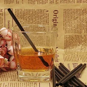 50-3000Pcs Multicolor Drinking Straws rietjes Milk Tea Bar Party Wedding Kitchen Home Accessories Beverage Black Straw Wholesale