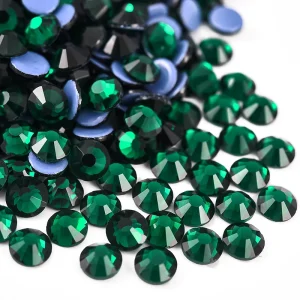 BOBOHOO Multi-color SS6-SS30 Glass Crystal Hot Fix Rhinestones Flatback Iron On Stone For DIY Nail Art Fabric Clothes Decoration