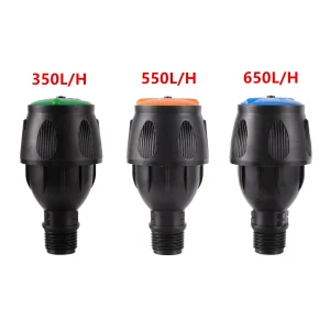 350~650 L/H 360° Rotating Agriculture Long Distance Sprinkler with 1/2" male thread Garden Lawn Irrigation watering Sprinklers