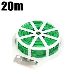 Garden Plant Twist Ties Reusable Flower Plant Climbing Cane Supports Strap Self-cutting Iron Wires Support Fixed Cable Tie Tools
