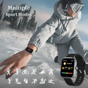 LAXASFIT New H9 Promax Smartwatch Bluetooth Call Health Tracking Heart Rate Monitor Message Reminder Pedometer Smartwatch Gift
