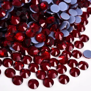 BOBOHOO Multi-color SS6-SS30 Glass Crystal Hot Fix Rhinestones Flatback Iron On Stone For DIY Nail Art Fabric Clothes Decoration