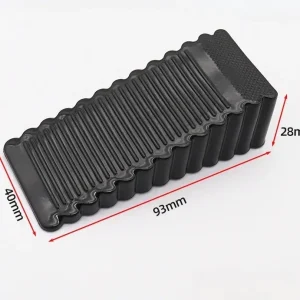 Front Door Stopper Anti-collision Can Move Rubber Doorstop Household Use No Need to Punch Holes Wedge Hardware Home
