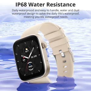 COLMI P71 Smartwatch for Men And Women with Voice Calling Health Monitoring IP68 Waterproof Smart Notifications Voice Assistant