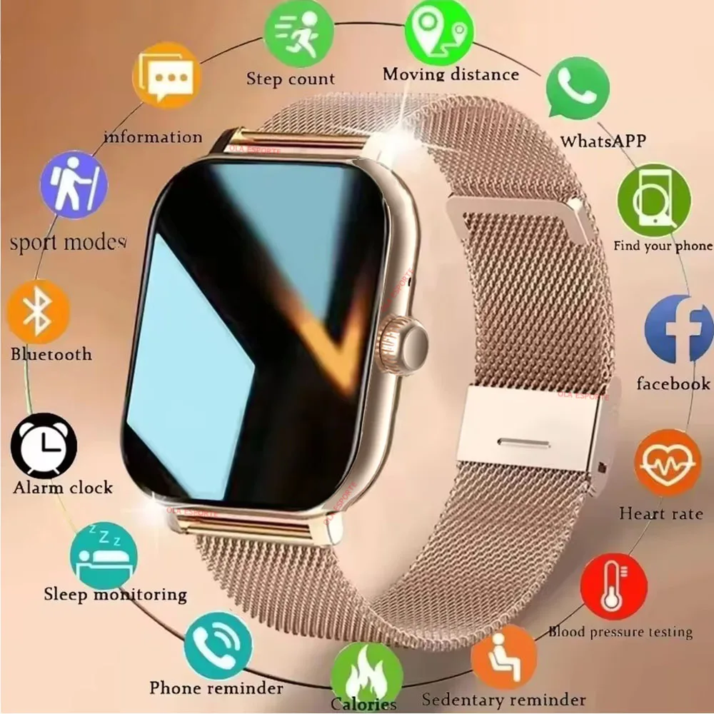 New Outdoor Military GPS Smart Watch Men Waterproof Multiple Sport Mode Fitness HD Bluetooth Calls Smartwatch Men Women Bracelet