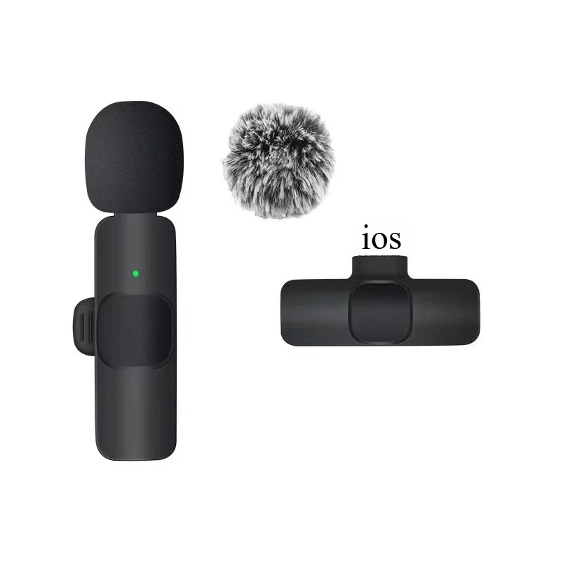 Wireless Lavalier Lapel Microphone for iPhone, iPad, Mini Video Recording Mic for Interview Video Podcast Vlog Noise Reduction - الصورة 9