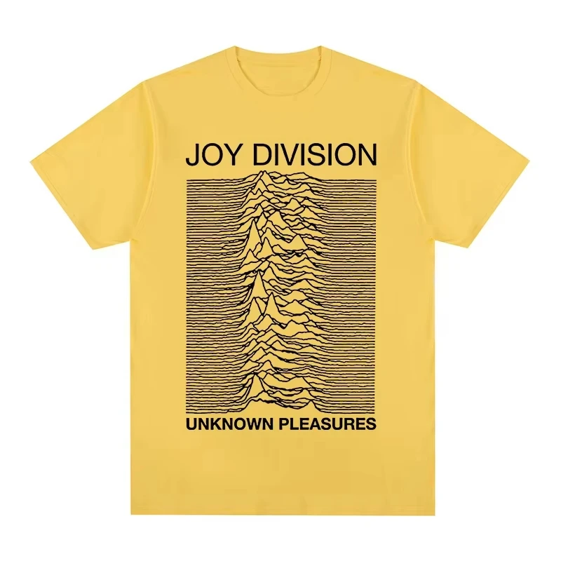 Joy Division Creative Line Print Summer High Quality 100% Cotton Casual Comfortable Men's T-Shirt Trendy Street Women Clothing - Image 11
