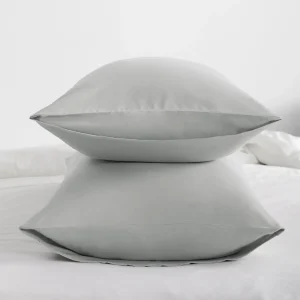 4pcs Microfiber Pillowcases Solid Color, Envelope Closure, Machine Washable, Woven Fabric, for Bedroom, Living Room