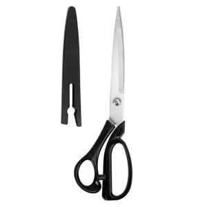 10 Inch Stainless Steel Tailor Shears for Fabric Leather Cutting Professional Sewing Craft DIY Apparel Making Tool Accessory