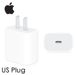 Original 20W USB-C Power Adapter For iphone 17 16 15 14 mini Pro Max Type C fast charger for Apple Cable for iPhone X 12 13 Plus