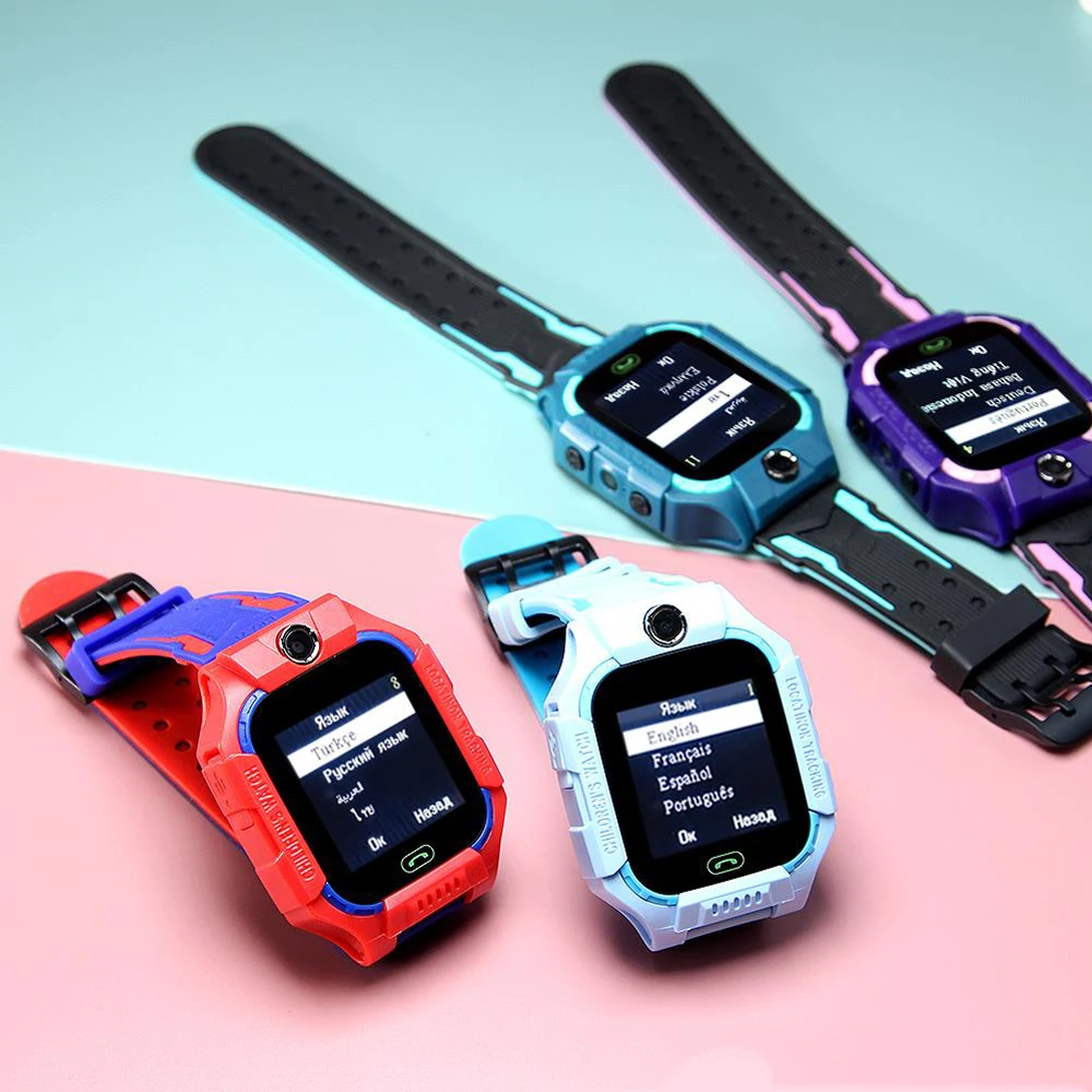 KGG Q19 Kids Smart Watch for Sim Card Smartwatch for Children Sos Call Phone Camera Voice Chat Photo Boy Girl Gift Color Screen - الصورة 2
