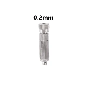 50Pcs High Pressure Misting Nozzle with Filter Humidify Cooling Landscaping Watering Fog Sprayer 3/16"Thread Irrigation Supplies