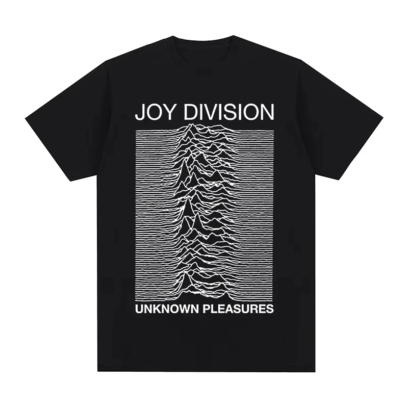 Joy Division Creative Line Print Summer High Quality 100% Cotton Casual Comfortable Men's T-Shirt Trendy Street Women Clothing - Image 7