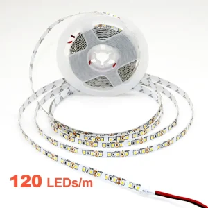 24V 12V LED Strip 2835 120LEDs/m Home Lamp Strip Pink Red Ice Blue Green Golden Yellow Orange Flexible Waterproof Soft Lamp Bar