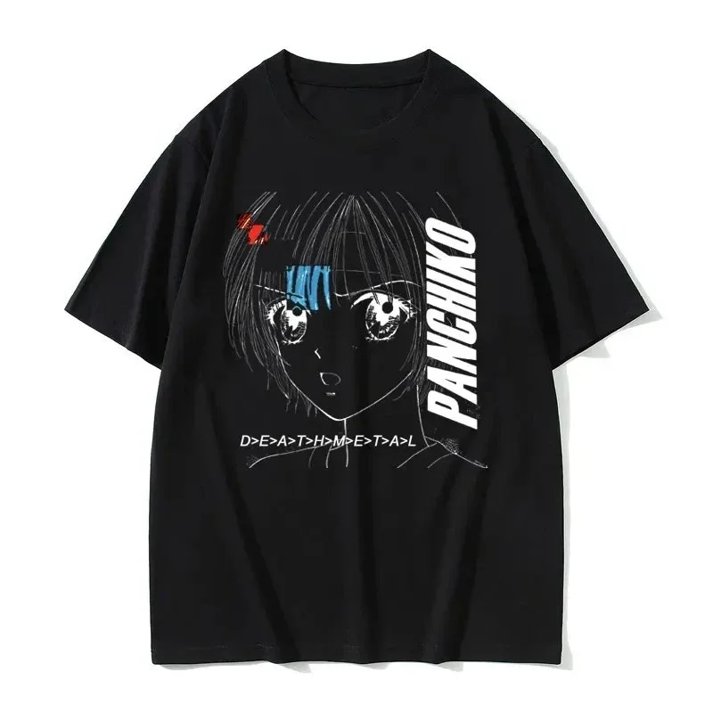 Panchiko DEATHMETAL Rock Album Graphic Print T-Shirt Womens Vintage Casual Tops T-Shirt Gothic Streetwear Graphic T Shirts Y2K - Image 2