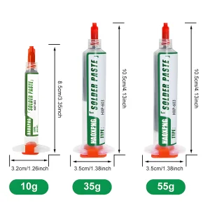 Sn99Ag0.3Cu0.7 Solder paste, flux, lead-free solder paste free cleaning is widely used in all kinds of soldering