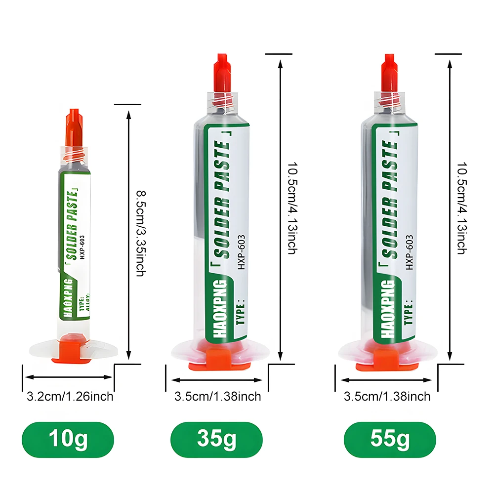 Sn99Ag0.3Cu0.7 Solder paste, flux, lead-free solder paste free cleaning is widely used in all kinds of soldering - Image 6