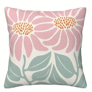 Home Decor Floral Pattern Throw Pillow Covers For Home Pattern Cushion Cover Suitable For Sofa Bedroom Car Pillow Cover