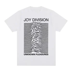 Joy Division Creative Line Print Summer High Quality 100% Cotton Casual Comfortable Men's T-Shirt Trendy Street Women Clothing