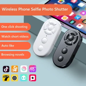7 Button Wireless Phone Selfie Photo Shutter Universal Remote Control Selfie Stick Bluetooth Camera Controller For Xiaomi IPhone