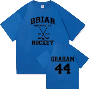 Graham 44 22 Design Tshirts Off Campus TV Series T-shirt Summer Cotton Comfortable Female Tees Loose Fashion O-neck Unisex Tees