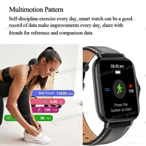 2026 Women Smart Watch Fitness Clock Sports Heart Monitor Smartwatch Bluetooth Call Music Playback 1.83'' Surprise Gift Watches