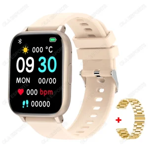 2025 Smart Watch Men Women GPS HD Touch Screen Blood Pressure Monitor Sports Watches Bluetooth Call Fitness Digital Smartwatch